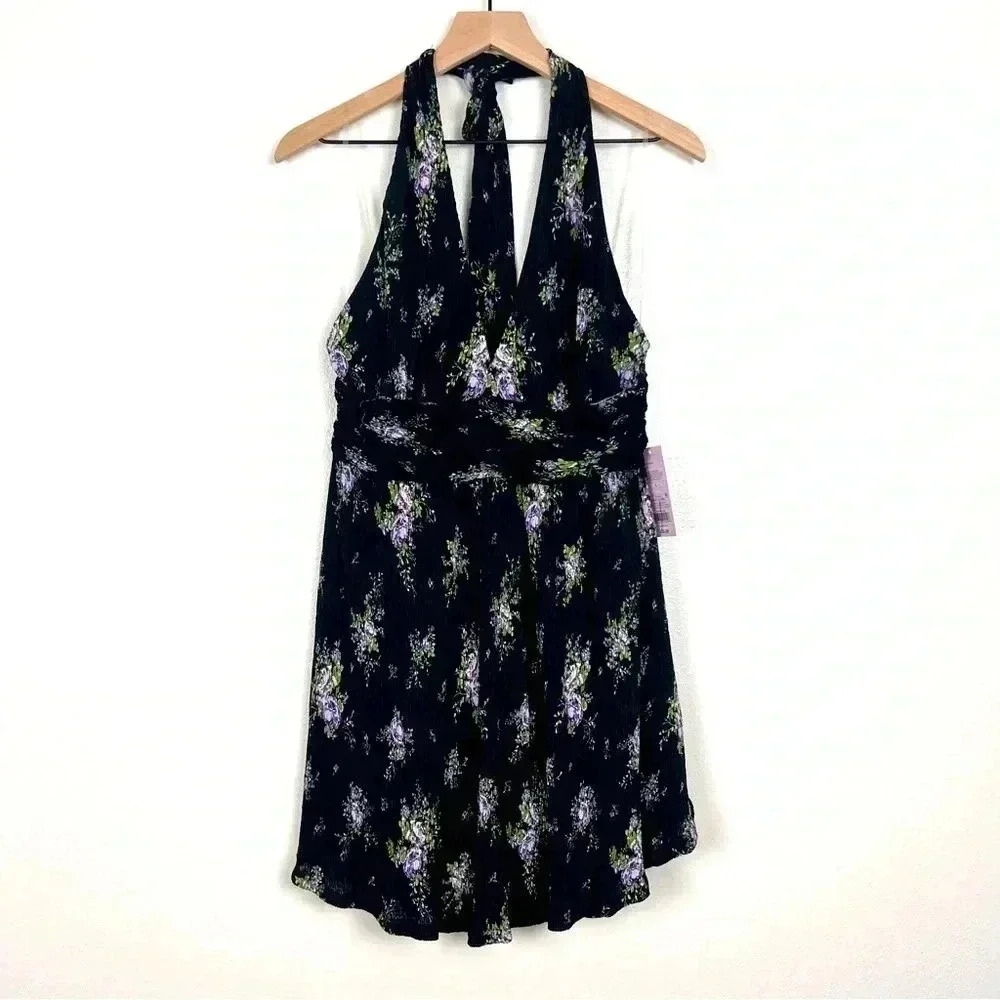 NWT Wild Fable Floral Halter Dress